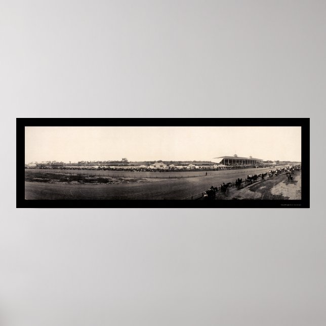 Phoenix AZ Fairground Photo 1908 Poster (Framsidan)