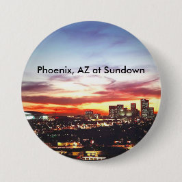 Phoenix, AZ vid Sundown Knapp