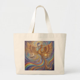 Phoenix Balance Spiritual Tote Bag Jumbo Tygkasse