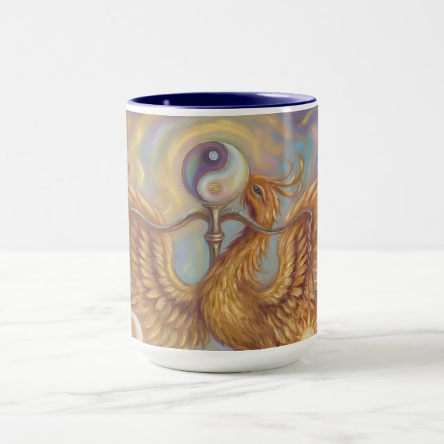 Phoenix Balance Spiritual Wall Tapestry Mugg (Center)