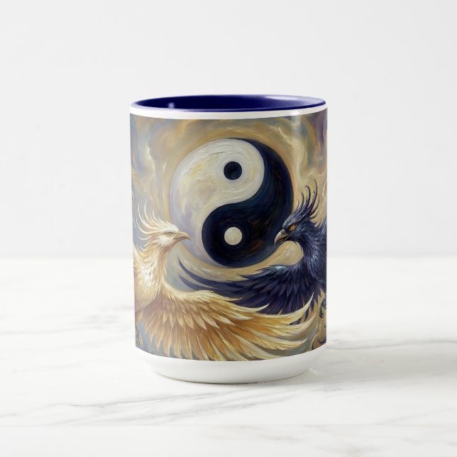 Phoenix Balance Spiritual Wall Tapestry Mugg (Center)