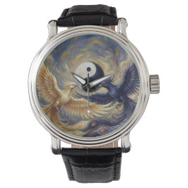 Phoenix Balance Yin Yang Ur & Klocka