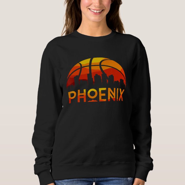 Phoenix Basketball Tee B-Boll Arizona City Sunset (Framsida)