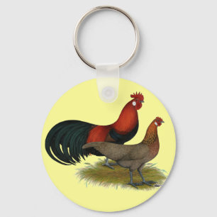 Phoenix: BB Red Pair Nyckelring