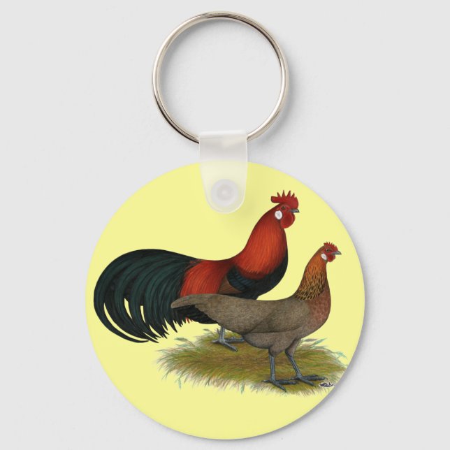 Phoenix: BB Red Pair Nyckelring (Framsida)