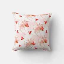 Phoenix Bird and Phoenix Flower Seamless Mönster