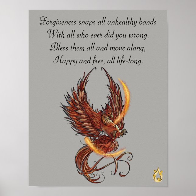 Phoenix Bird Forgiability Poster (Framsidan)