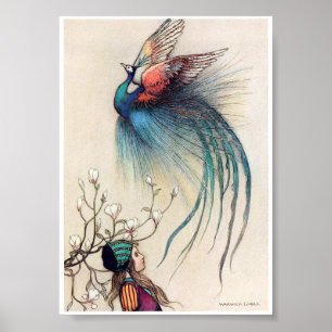 Phoenix Bird Poster