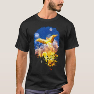 Phoenix Bird STIGA UPP ÖVER DINA DUBLES Sweatshirt T Shirt