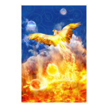 Phoenix Bird STIGA UPP ÖVER DINA PROBLEM
