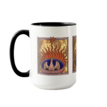 Phoenix Bird Stigning från Flames