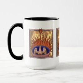 Phoenix Bird Stigning från Flames Mugg