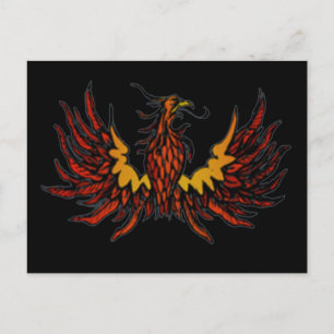 Phoenix Black Vykort