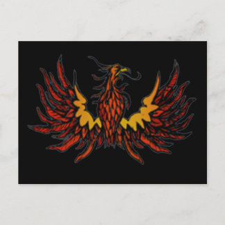 Phoenix Black Vykort