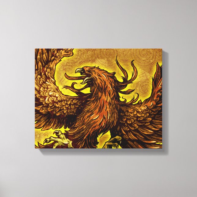Phoenix Canvastryck (Framsida)