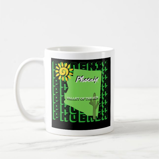 Phoenix coffee mug  kaffemugg (Vänster)