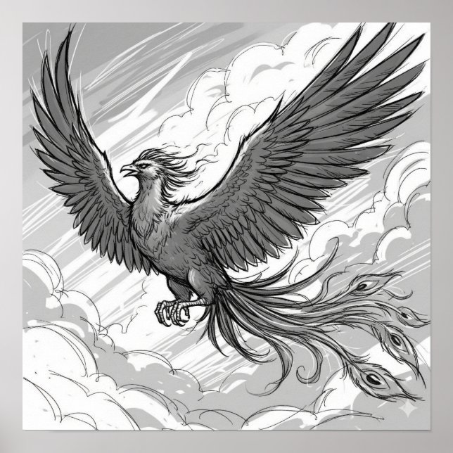 Phoenix Concept Art Poster (Framsidan)