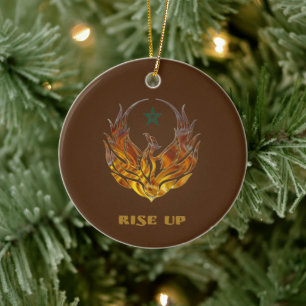 Phoenix Design Julgransprydnad Keramik