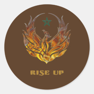 Phoenix Design Runt Klistermärke