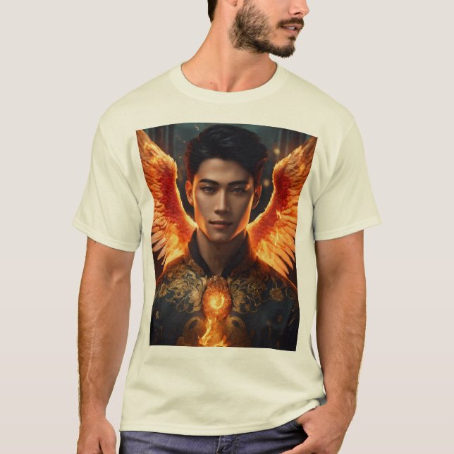 Phoenix DJ: Beat Reborn T Shirt (Framsida)