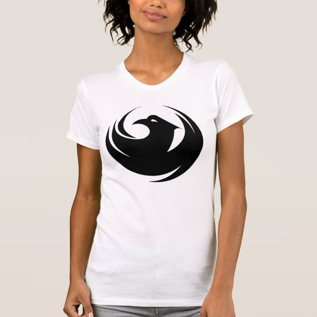 Phoenix fågel t shirt (Framsida)