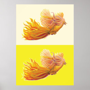 Phoenix - Fågeln som är refödd Poster