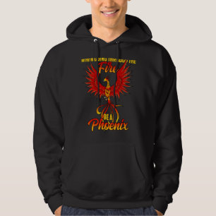 Phoenix Fire Bird Mythology Reborn inspiration Mo Hoodie