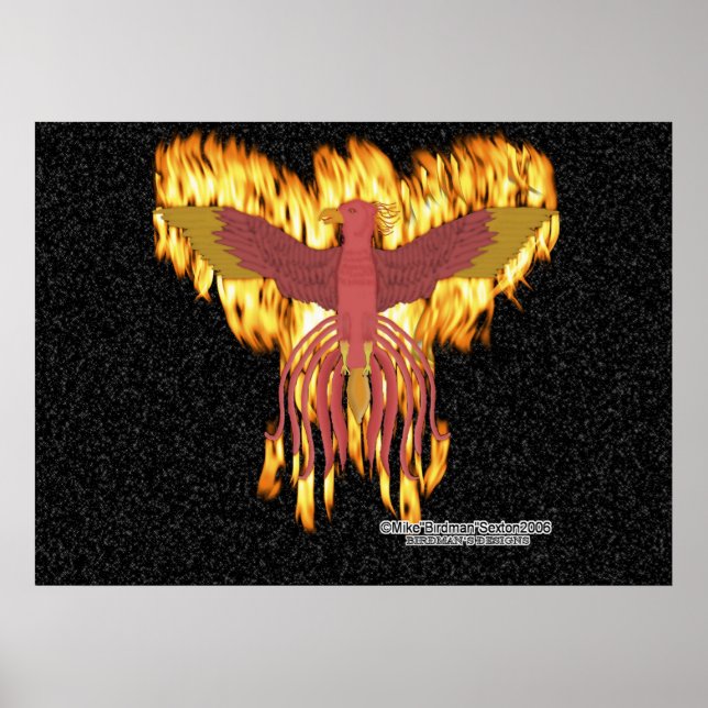 Phoenix Fire Poster (Framsidan)