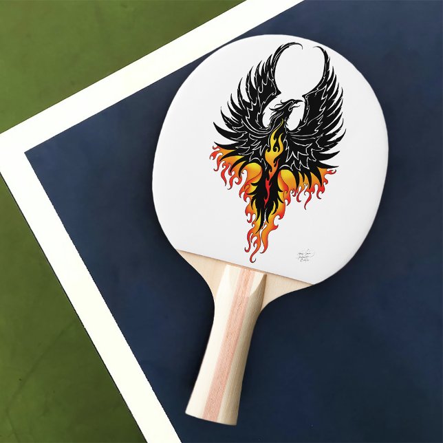 Phoenix Firebird Tribal Flames Pingisracket (Skapare uppladdad)