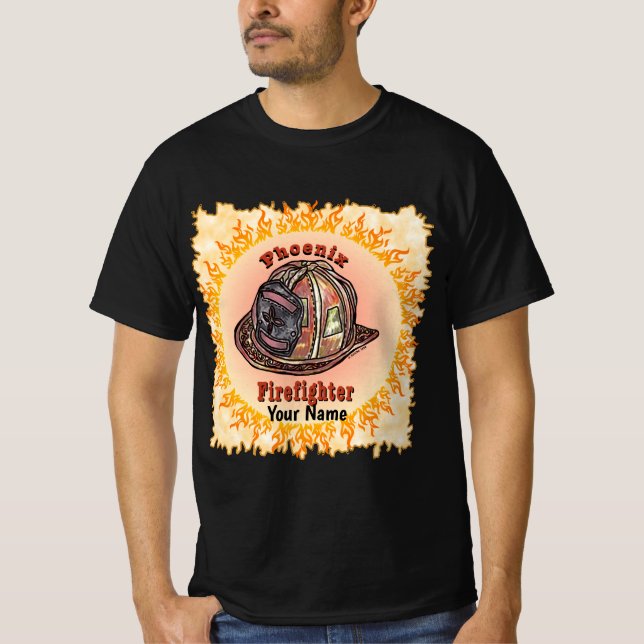 Phoenix Firefighter t-shirt (Framsida)