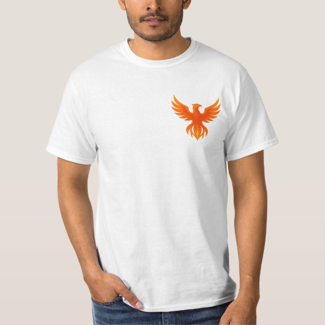 Phoenix Flame Emblem T Shirt (Framsida)