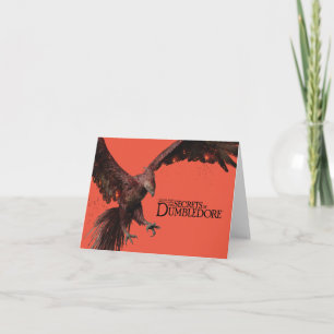Phoenix Flies Graphic Anteckningskort