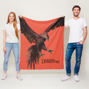 Phoenix Flies Graphic Fleecefilt