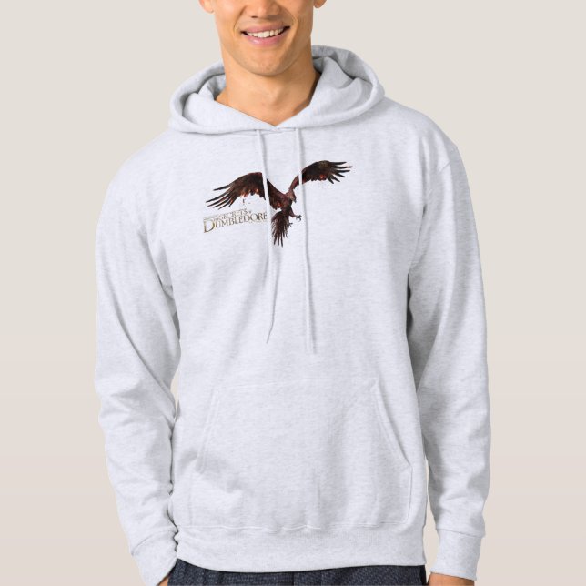 Phoenix Flies Graphic Hoodie (Framsida)