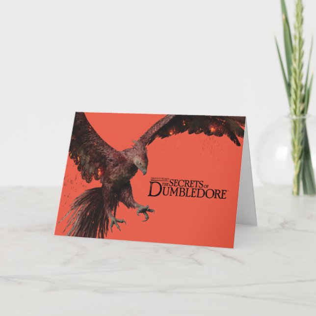 Phoenix Flies Graphic Kort (Framsida)