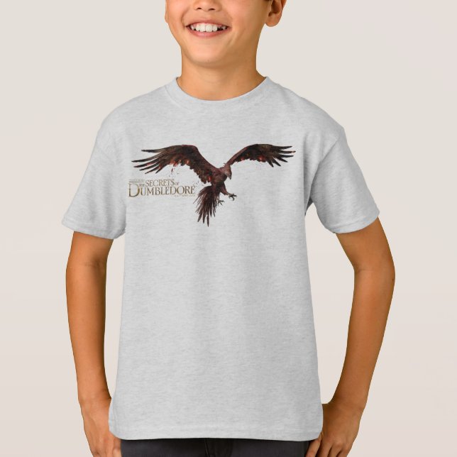 Phoenix Flies Graphic T Shirt (Framsida)