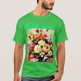 Phoenix Flower T Shirt