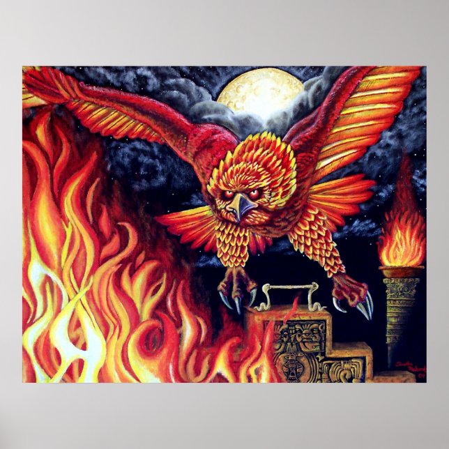 Phoenix flygning poster (Framsidan)
