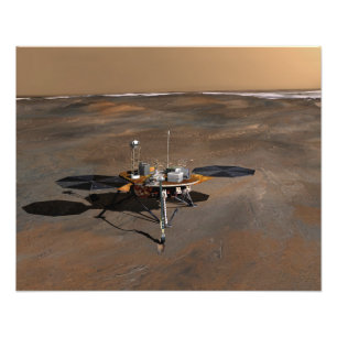 Phoenix fördärvar Lander 5 Fototryck