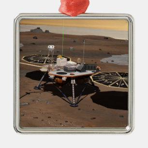 Phoenix fördärvar Lander 5 Julgransprydnad Metall