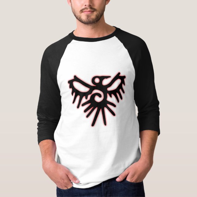 Phoenix från flammar tee shirt (Framsida)