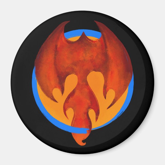 Phoenix Fridge Magnet (Framsidan)