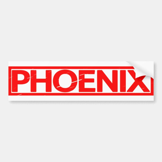 Phoenix Frimärke Bildekal (Framsidan)