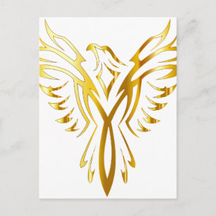 phoenix guld vykort