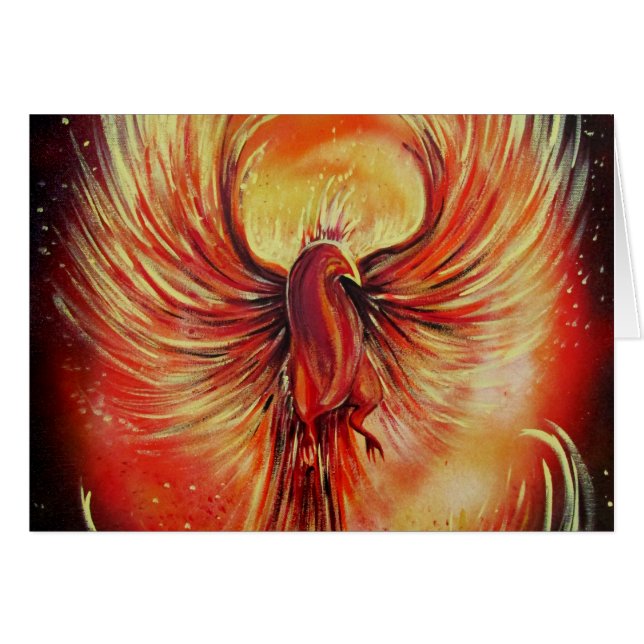Phoenix Hälsningskort (Framsidan Horizontal)