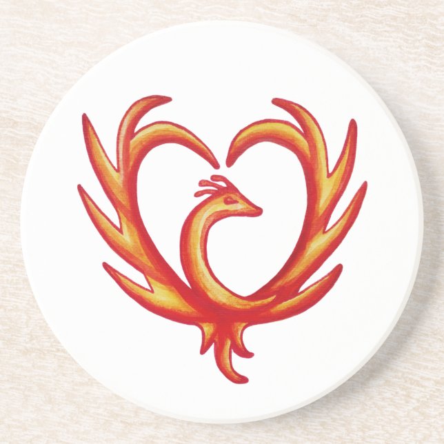 Phoenix Heart Underlägg (Framsidan)