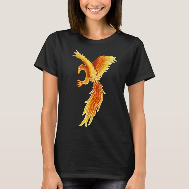 Phoenix i flyg t shirt (Framsida)