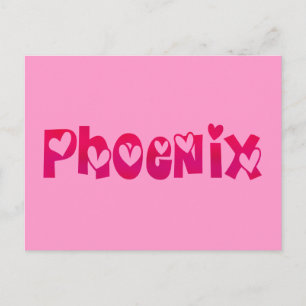 Phoenix i Hearts Vykort