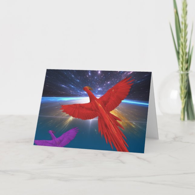 Phoenix i rymden kort (Framsida)