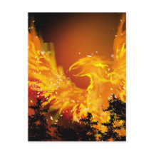 Phoenix i vykort för flyg